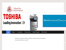 Tablet Screenshot of himdivcorporation.com